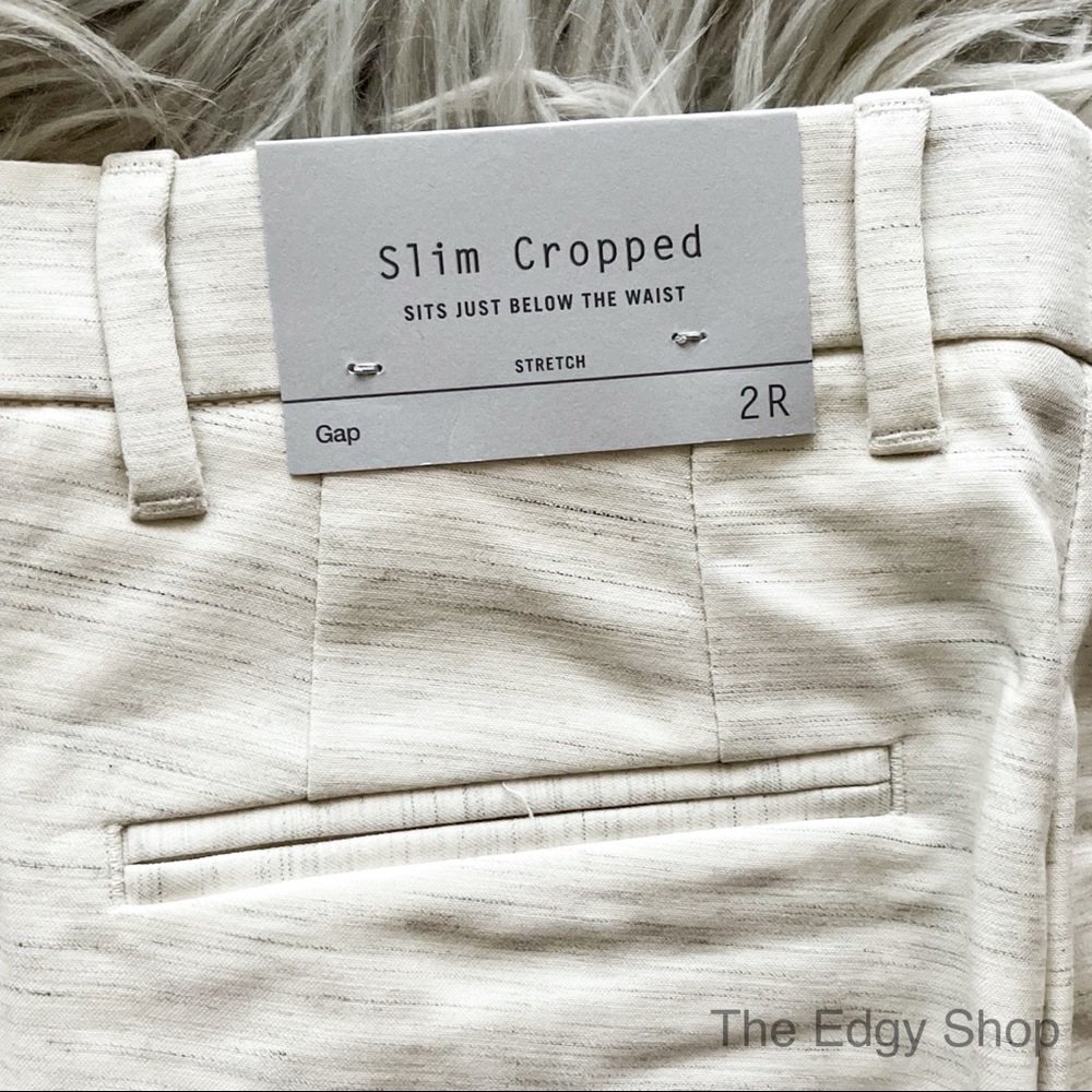 Gap | Slim Cropped Straight Leg Dress Pants - Picture 5 of 8